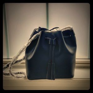 NWOT JCREW Factory Bucket Bag Purse with Tassels